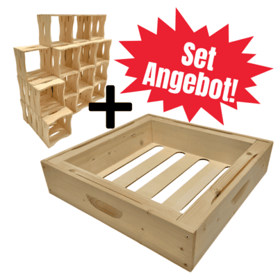 Starter-Set: Zarge mit 10 Rähmchen